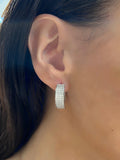 Long four rows earrings
