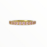 Light Pink saphire ring