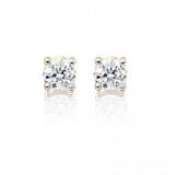 Solitaire Ear studs