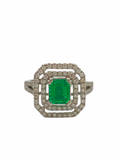 Muzo emerald diamant