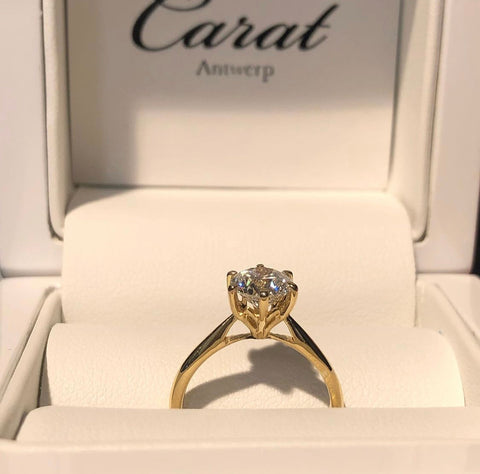 The Crown Solitaire Ring