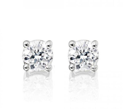 Solitaire Ear studs