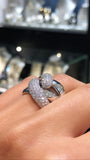 Braid Pave Ring