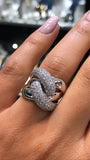 Braid Pave Ring