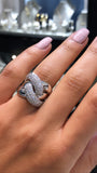 Braid Pave Ring